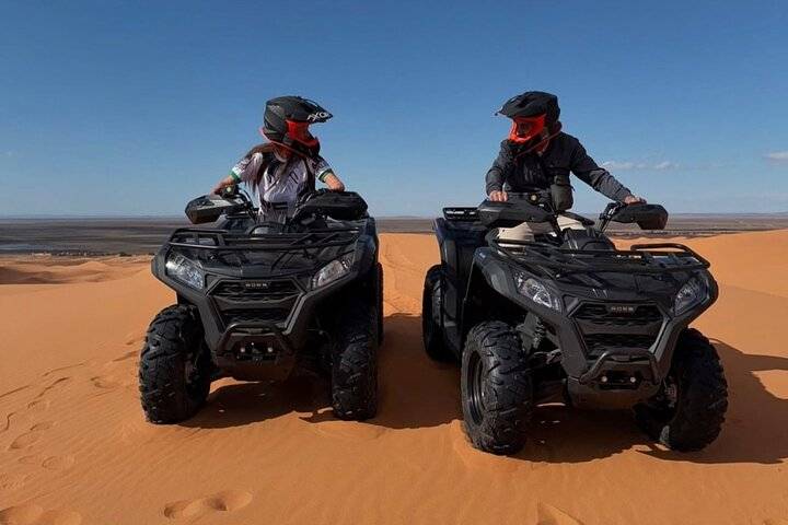Quad tour in Merzouga  